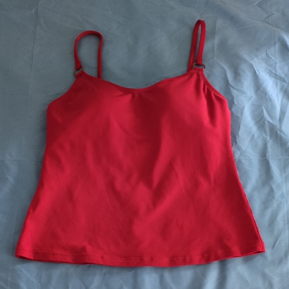 Elegant Red Swim Tankini for Women By Leilani Size 6